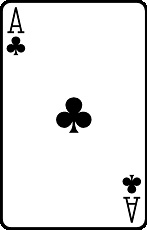 Meaning of the card Ace of Clubs in cartomancy