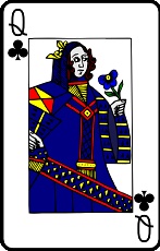 Meaning of the card Queen of Clubs in cartomancy