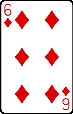 Meaning of the card Six of Diamonds in cartomancy