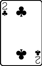 Meaning of the card Two of Clubs in cartomancy