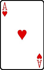 Meaning of the card Ace of Hearts in cartomancy