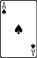 Meaning of the card Ace of Spades in cartomancy