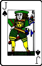 Meaning of the card Jack of Spades in cartomancy