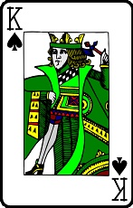 Meaning of the card King of Spades in cartomancy