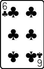 Meaning of the card Six of Clubs in cartomancy